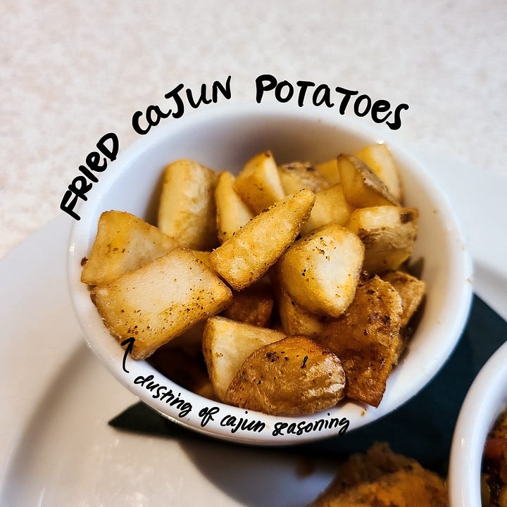 Nellie's Southern Kitchen Trinity Corn and Cajun Potato sides