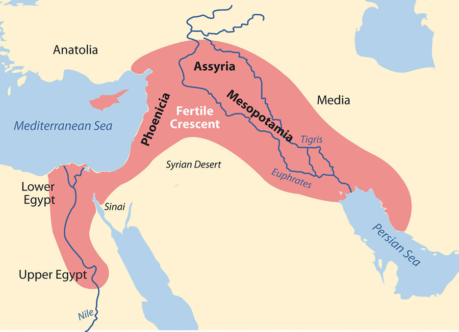 First world farmers came from the Fertile Crescent area First world farmers came from the Fertile Crescent area