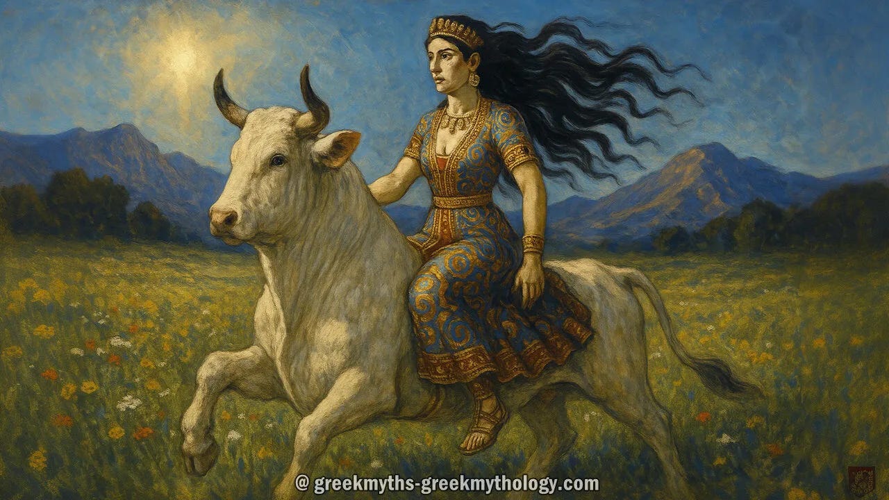 Pasiphae and the Bull: The Birth of the Minotaur