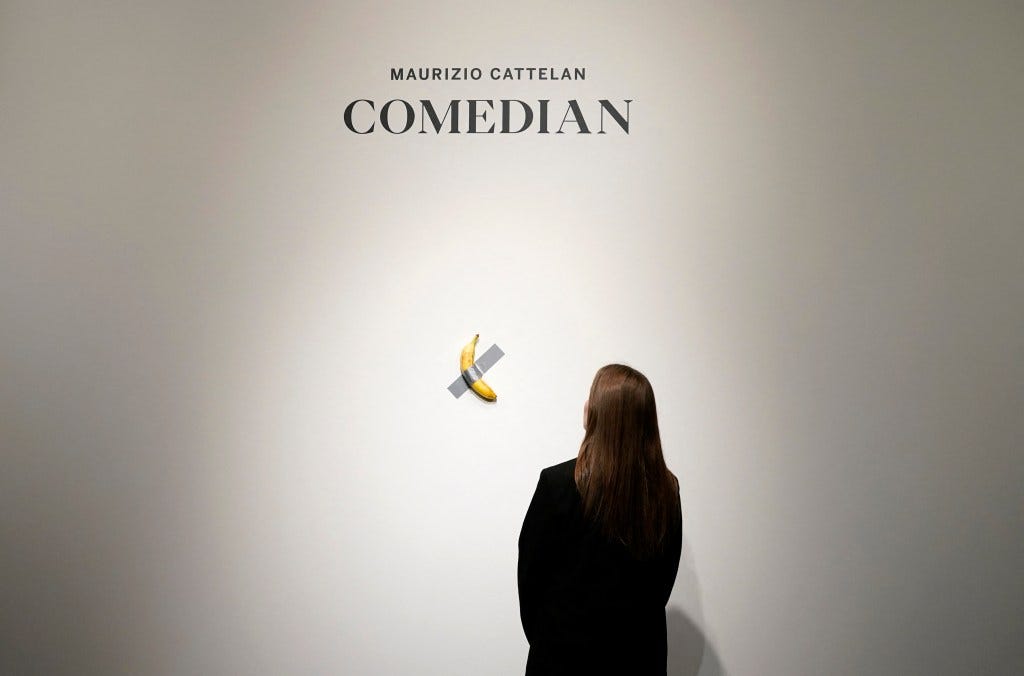 Maurizio Cattelan's Infamous “Comedian” Sells for $6.2 Million