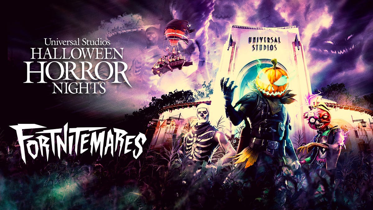 FORTNITE COMES TO HALLOWEEN HORROR NIGHTS WITH FORTNITEMARES