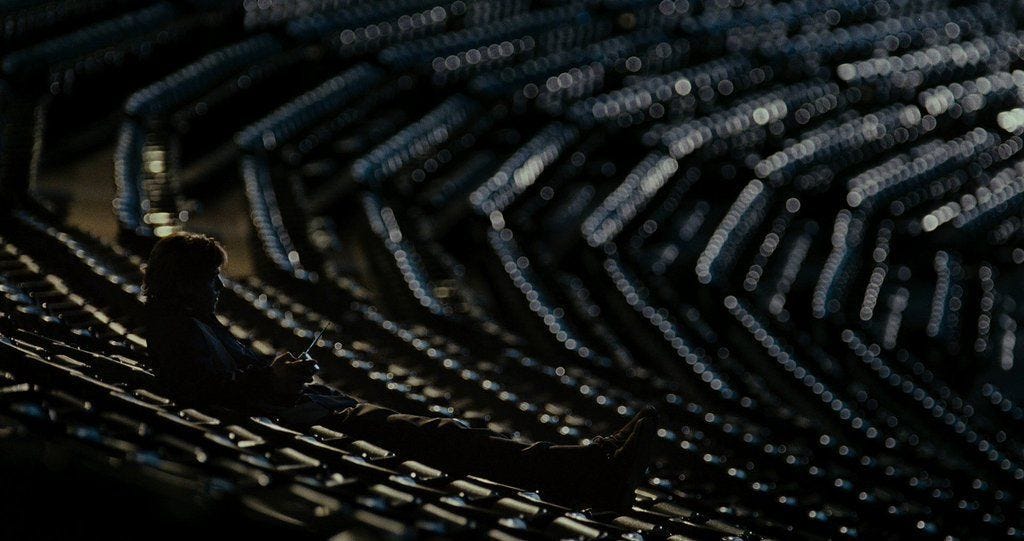 MONEYBALL (2011) Cinematography by Wally Pfister Directed by Bennett Miller Explore more shots in our database: https://t.co/r4wvBG6m1l MONEYBALL (2011) Cinematography by Wally Pfister Directed by Bennett Miller Explore more shots in our database: https://t.co/r4wvBG6m1l