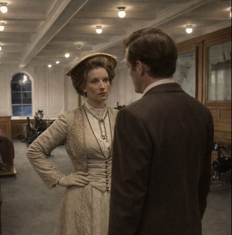 Titanic game characters come to life.
