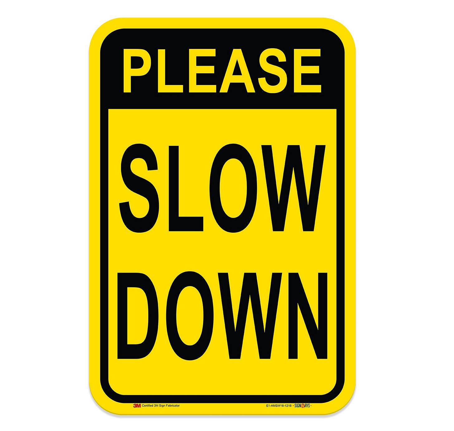 Customizable Parking Only Sign, Size: 12 x 18, Red