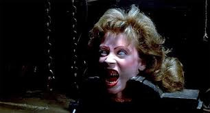 Scene from Evil Dead 2: Linda's head in a vice in the work shed. #linda  #denisebixler #ladiesoftheevildead #deadites #workshed #ashwilliams  #brucecampbell #evildead2 #evildead #evildeadarchives #horrormovies  #horrorfan #horror #cultclassic