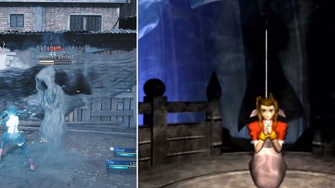 Whispers impale their enemies, just like Sephiroth.