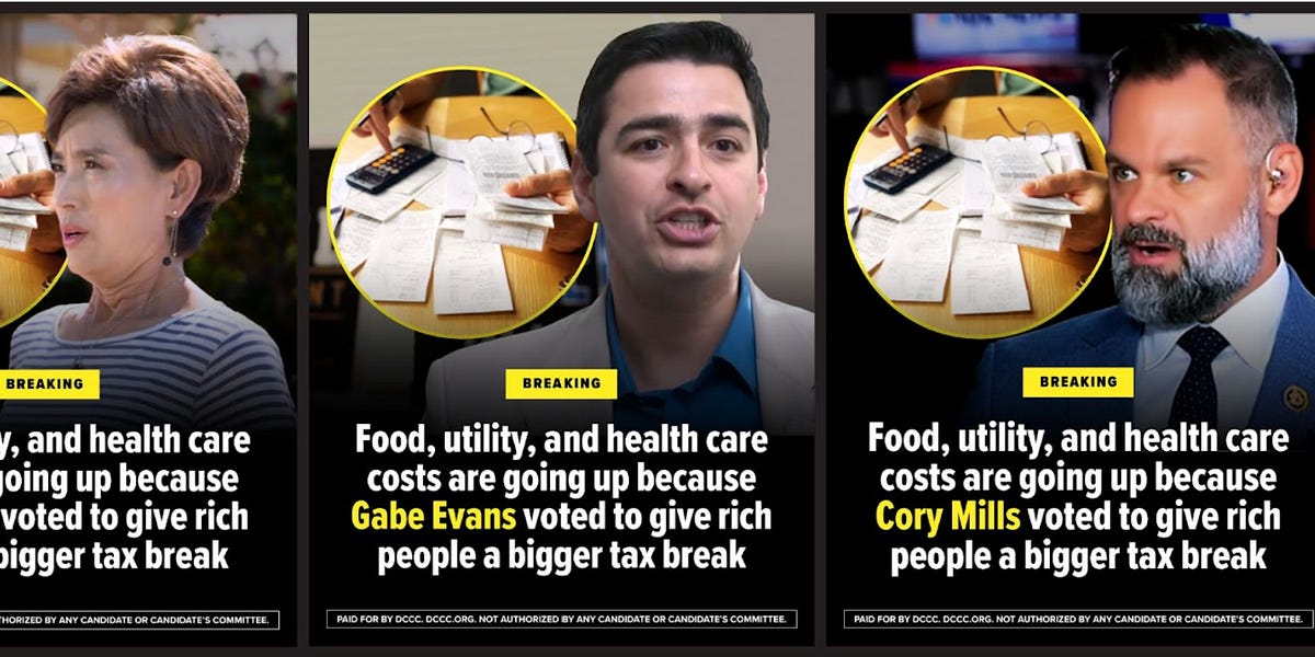 Democrats Launch Wave Of Ads Targeting 35 House Republicans For Raising Costs