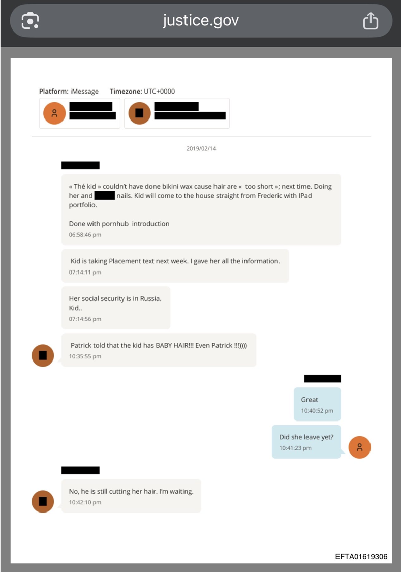 Emails Discussing Bikini Waxing & “Pornhub Introduction Emails Discussing Bikini Waxing & “Pornhub Introduction