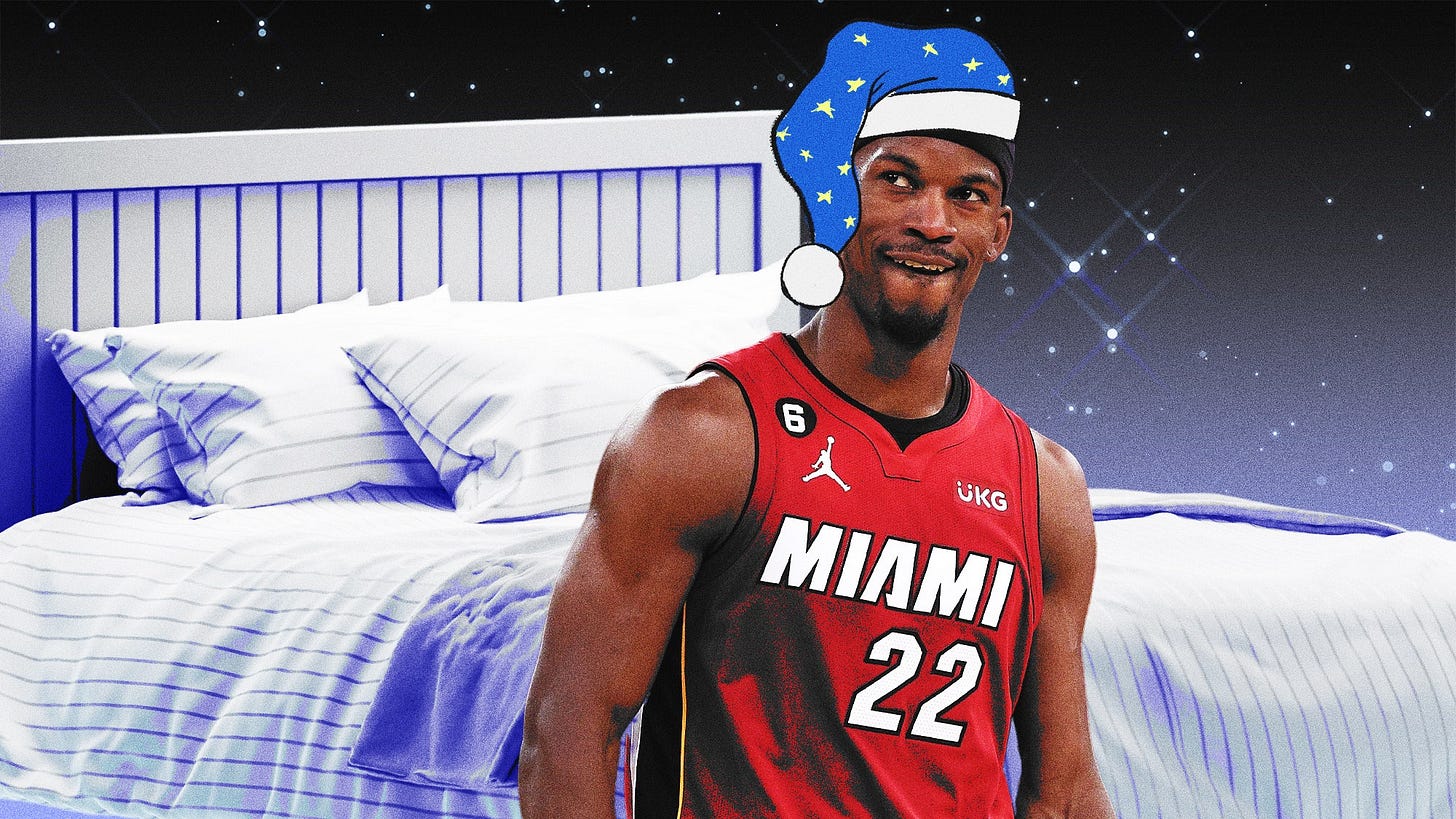 The Art of the NBA Nap