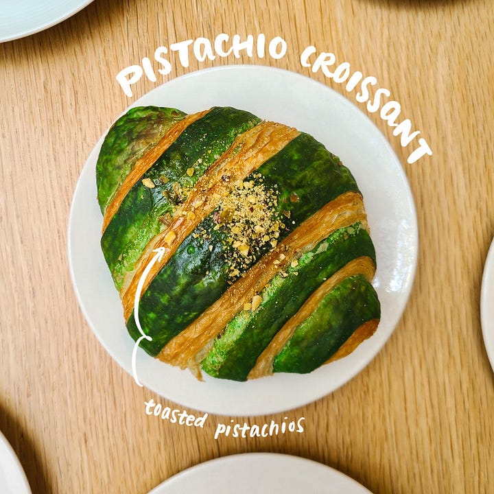 Copain Bakery Pistachio Croissant
