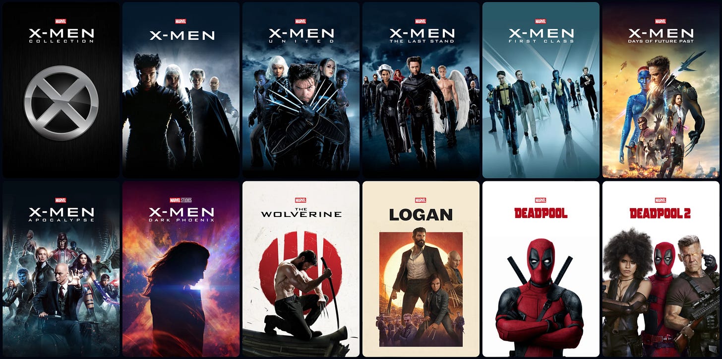 X-Men Movie Poster Collection : r/PlexPosters X-Men Movie Poster Collection : r/PlexPosters
