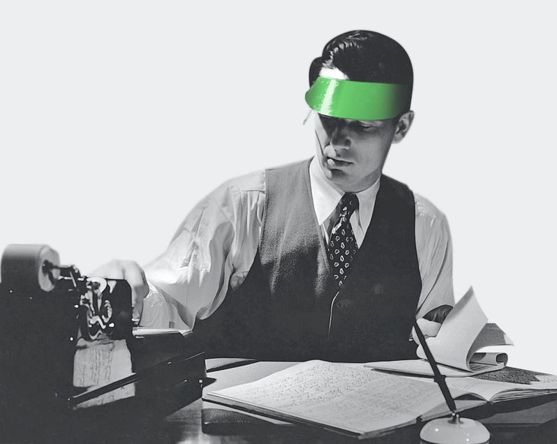 Green Eyeshade Accountant