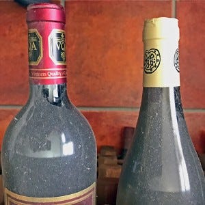 Which dusty bottle shall I open?