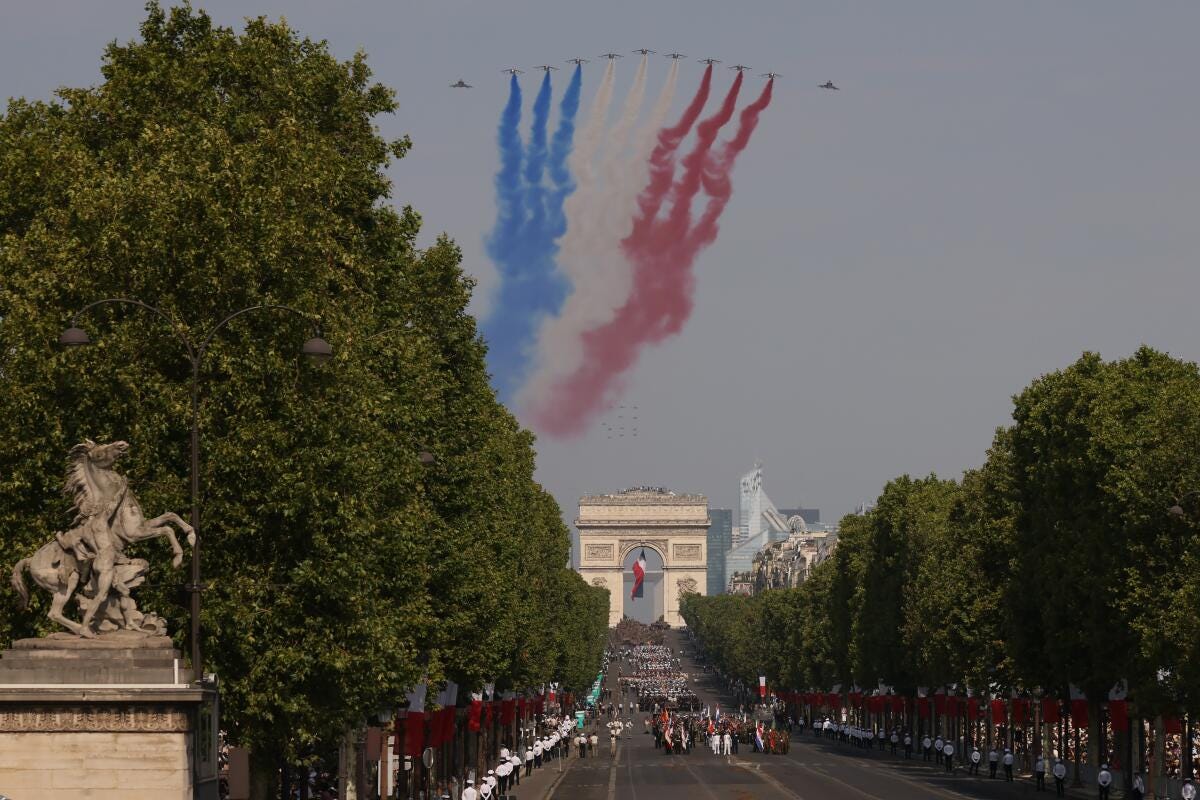 European troops and warplanes join Paris Bastille Day parade in a show of unity for Ukraine - Los Angeles Times European troops and warplanes join Paris Bastille Day parade in a show of unity for Ukraine - Los Angeles Times