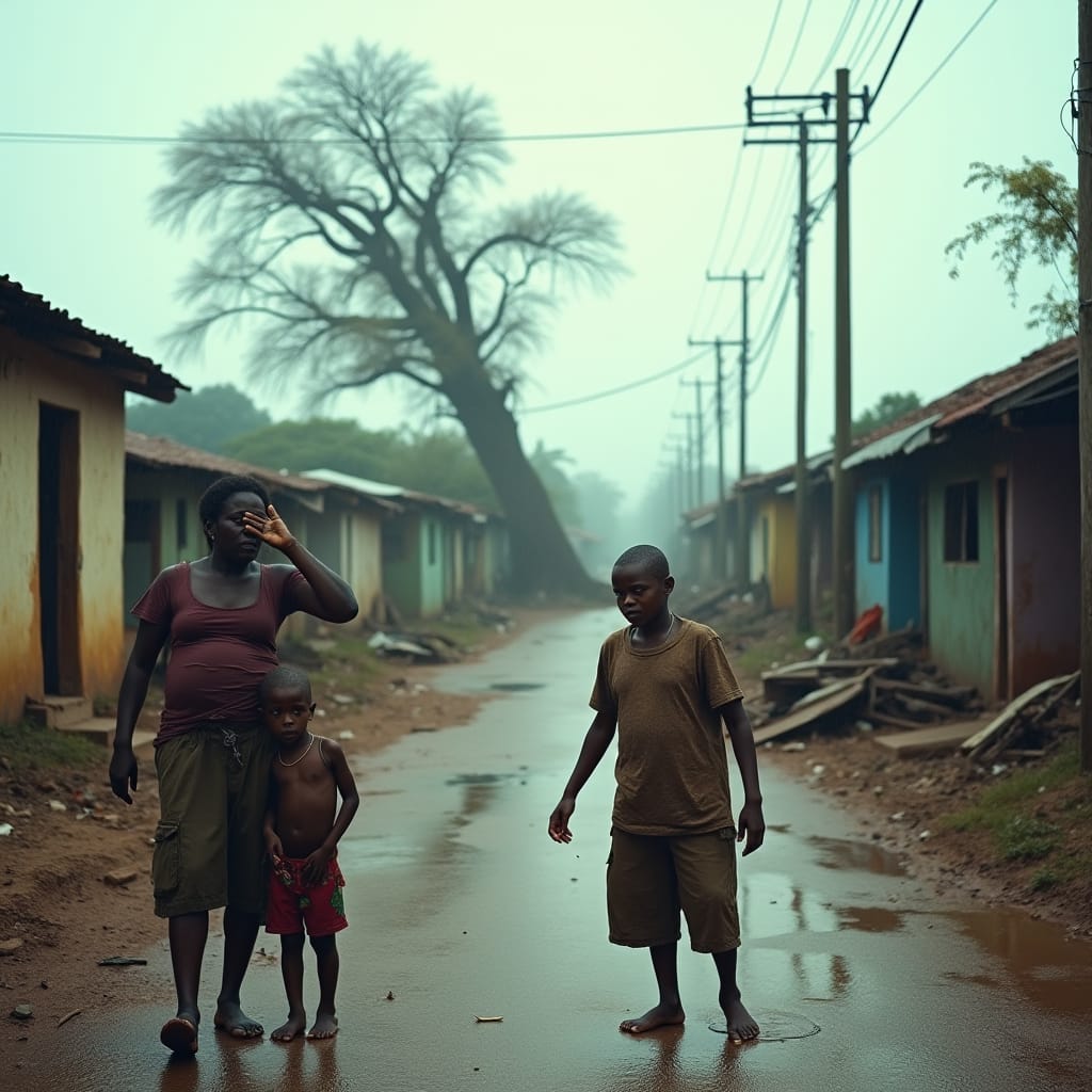 Jamaica grapples with the aftermath of Hurricane Gilbert,