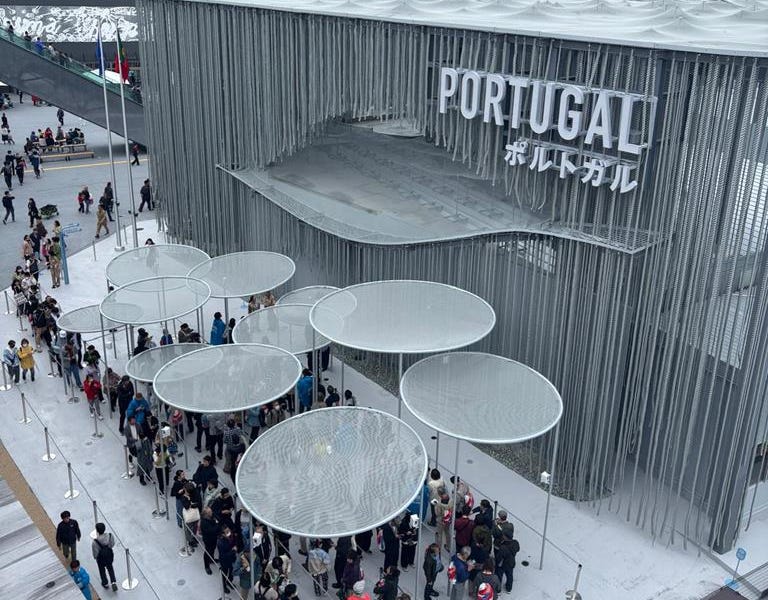 MAR DE PORTUGAL 缶バッジ EXPO 2025 OSAKA Portugal stamp: A symbol of the Blue Dialogue