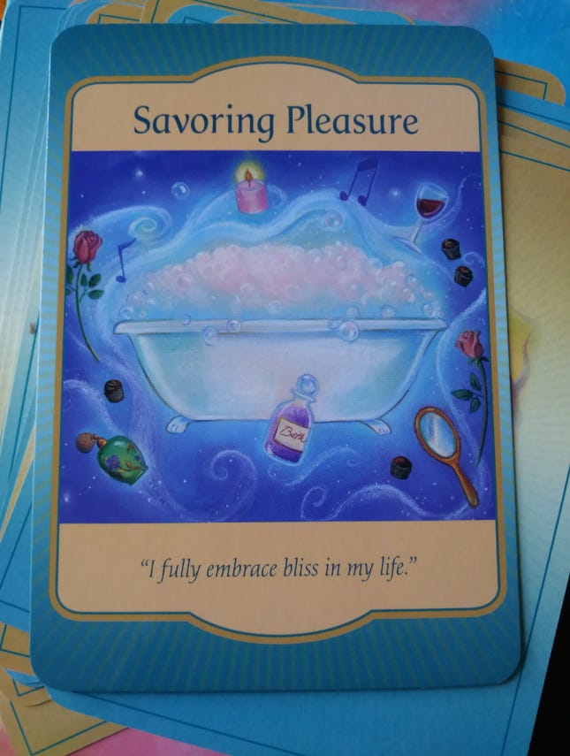 A Message from the Universe - Savoring Pleasure A Message from the Universe - Savoring Pleasure