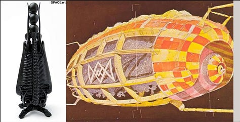 montage of screen captures from the Dune storyboards