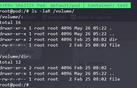 Contenido carpeta /volume