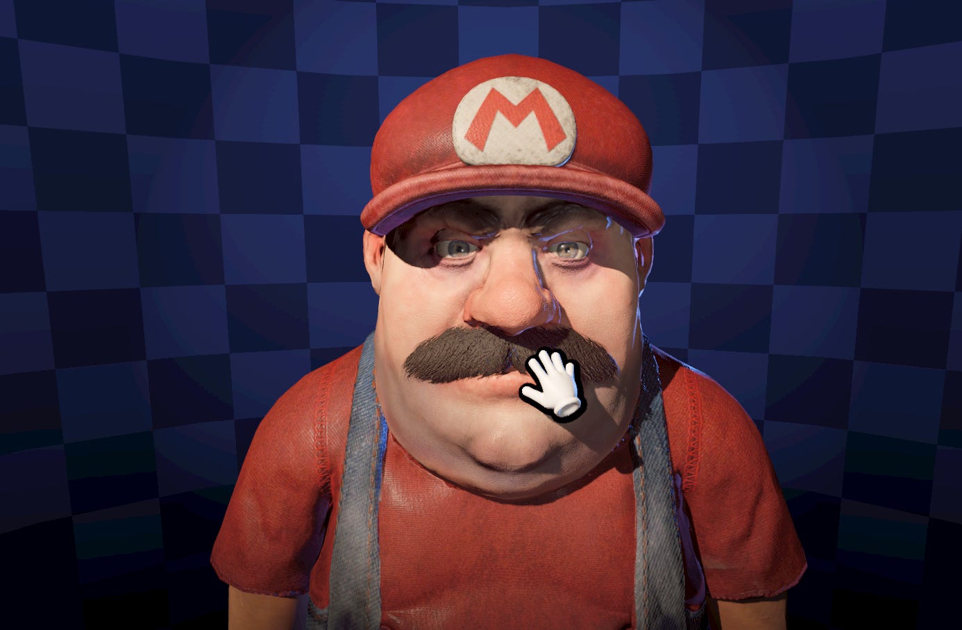 A lifelike version of Super Mario A lifelike version of Super Mario