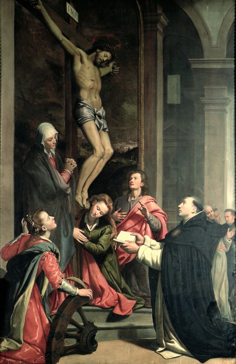 St. Thomas in Prayer by Santi di Tito: Buy fine art prints