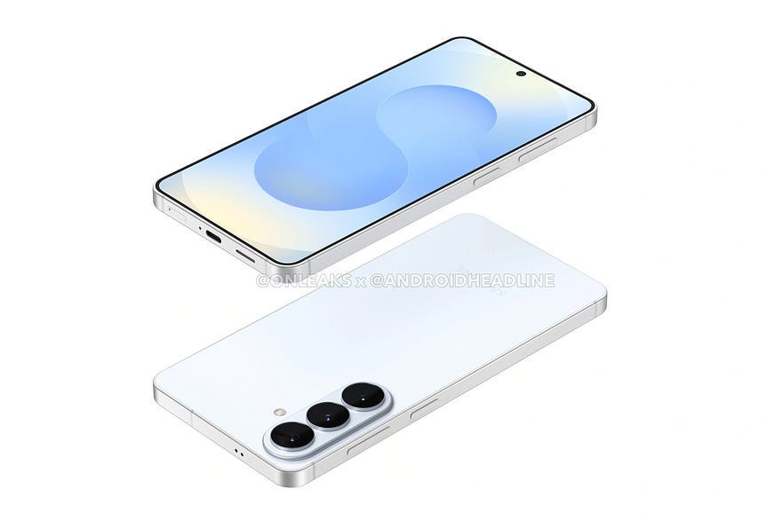 That raised camera island is the biggest change compared to the S25 Plus.