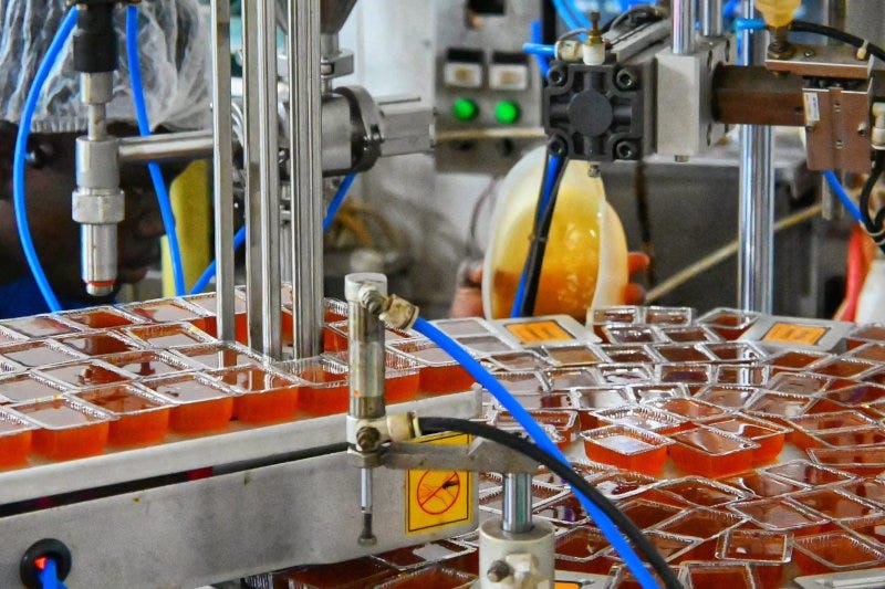 Luano Food Company's honey processing facility Luano Food Company's honey processing facility