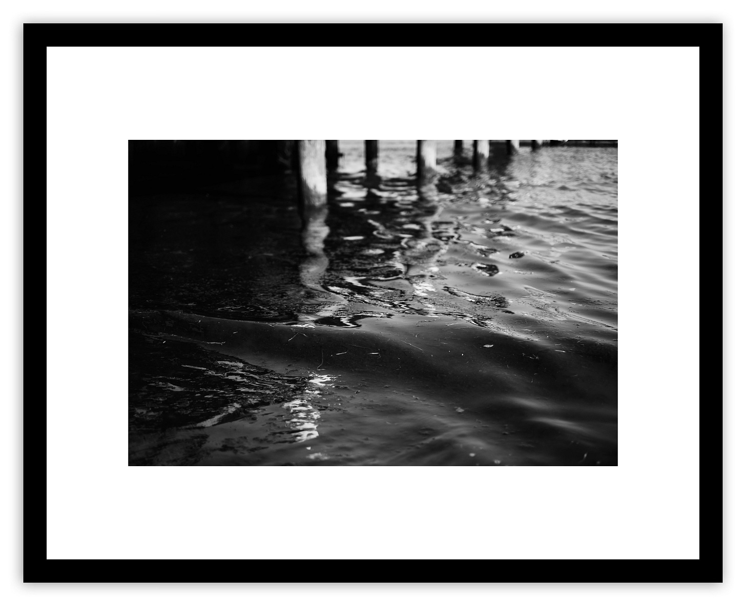 mock-up of 11x14 framed print