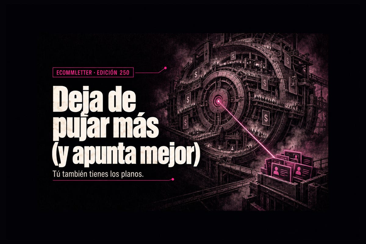 Portada de la EcommLetter número 250. Portada de la EcommLetter número 250.