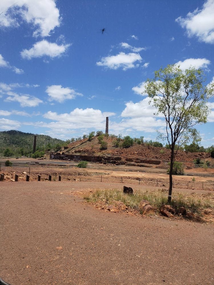 Smelter ruins 