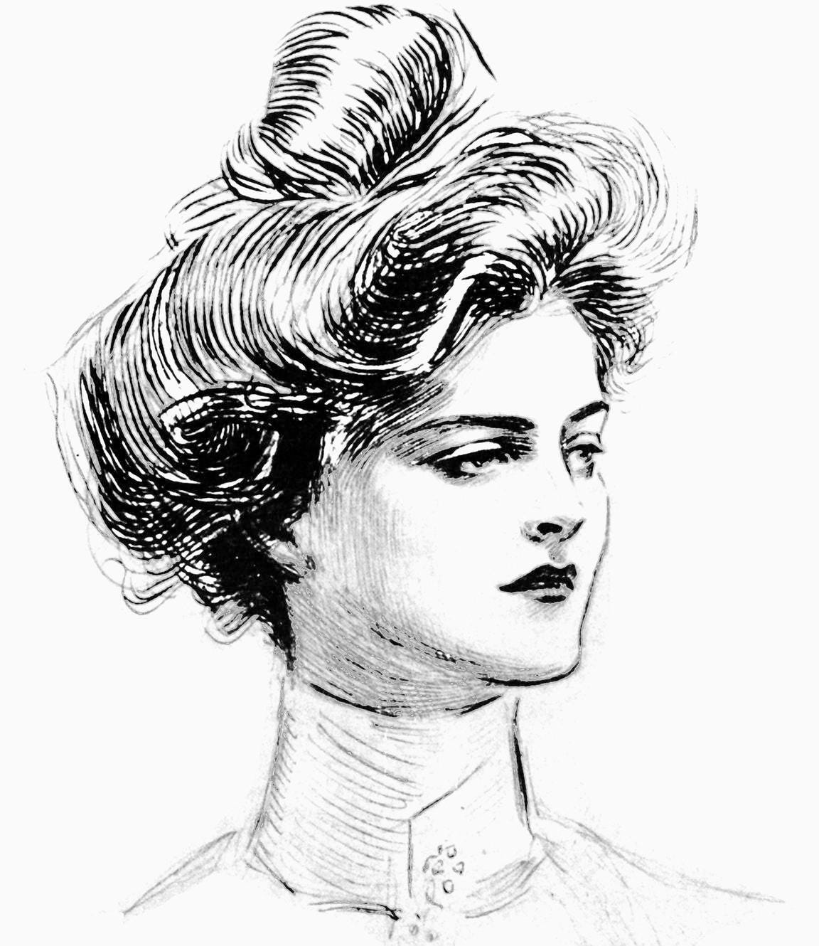 Margaret Abbott, champion golfer and owner of a long neck.