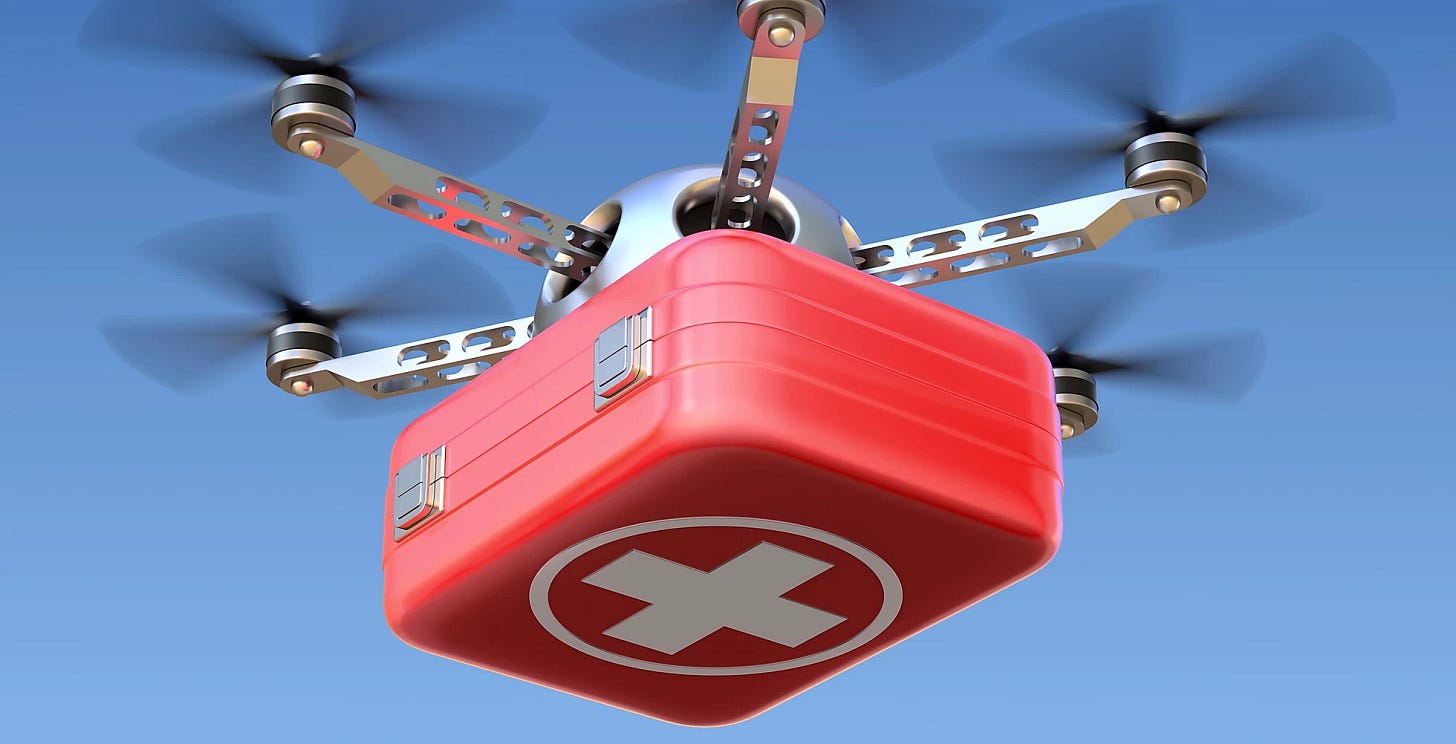 Drones in HealthCare
