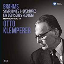 Johannes Brahms, Otto Klemperer, Philharmonia Orchestra, Philharmonia  Chorus, Elisabeth Schwarzkopf, Christa Ludwig, Dietrich Fischer-Dieskau,  Ralph Downes - Otto Klemperer- Brahms: Symphonies / Overtures / Deutsches  Requiem - Amazon.com Music