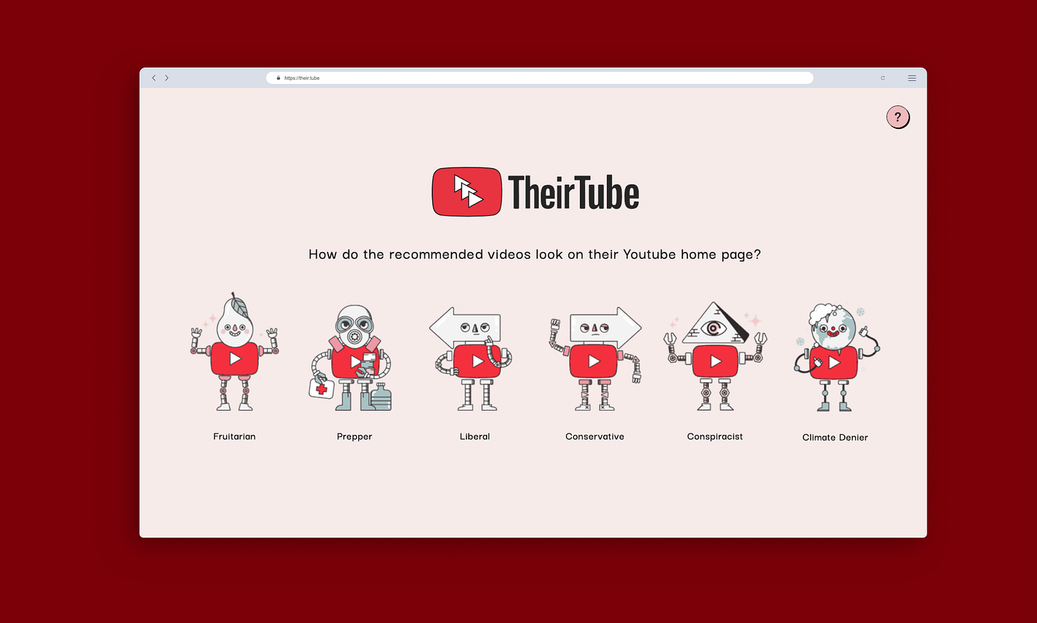 Mozilla Foundation - Step Inside Someone Else's YouTube Bubble
