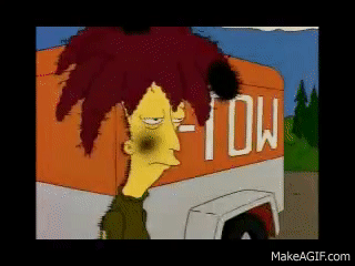 Sideshow Bob vs rakes on Make a GIF Sideshow Bob vs rakes on Make a GIF