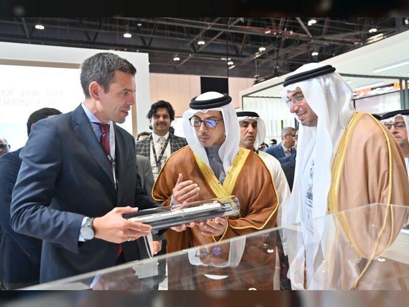 Mansour bin Zayed attends opening of Middle East Rail 2023 | Emirates News Agency Mansour bin Zayed attends opening of Middle East Rail 2023 | Emirates News Agency