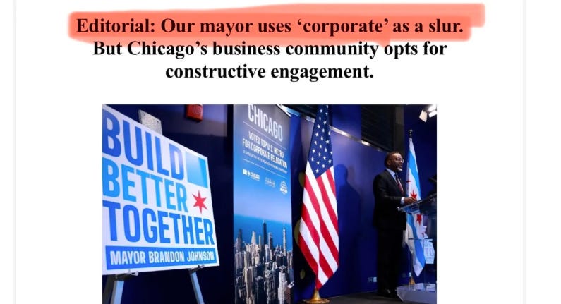 Chicago Tribune’s Propaganda Against Mayor Brandon Johnson Has Reached New Heights