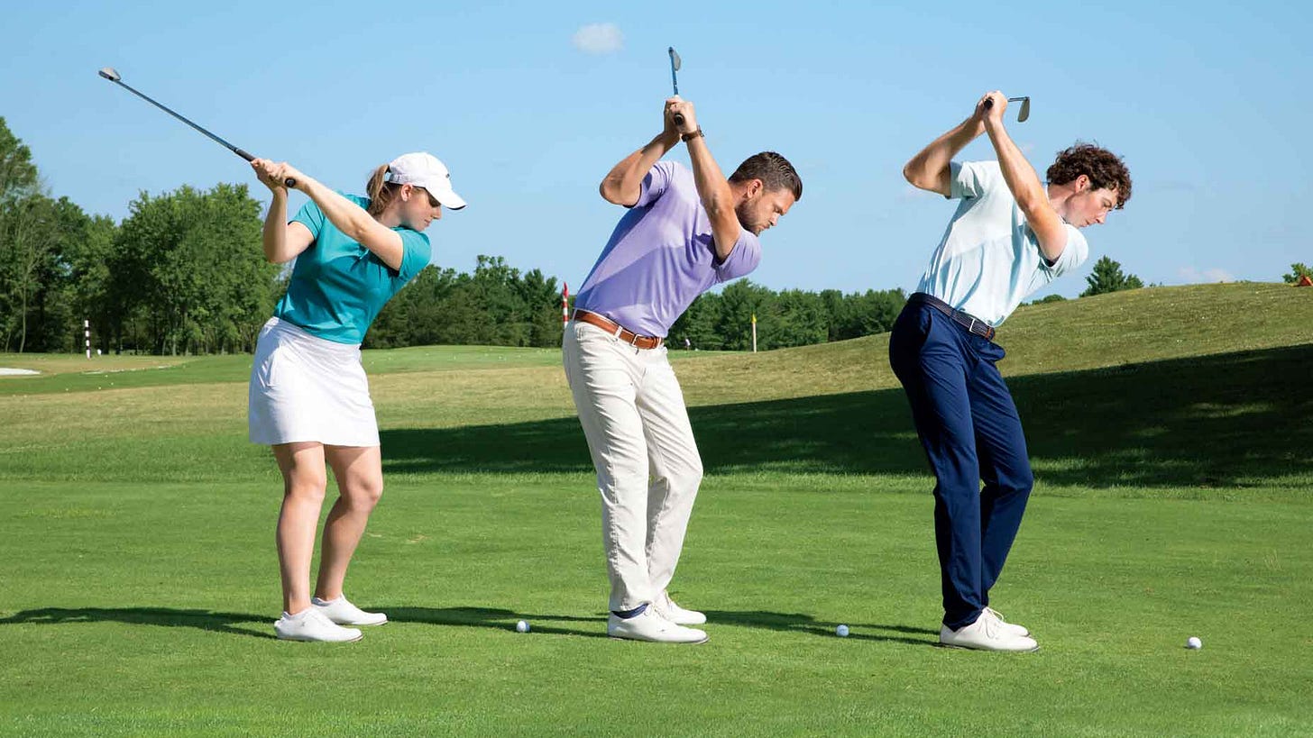 Find out which of these 3 backswings is the best for your game Find out which of these 3 backswings is the best for your game