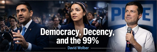 Democracy, Decency, and the 99%