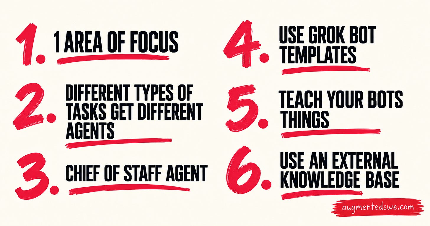 A list of 6 principles for using Grok Bot A list of 6 principles for using Grok Bot
