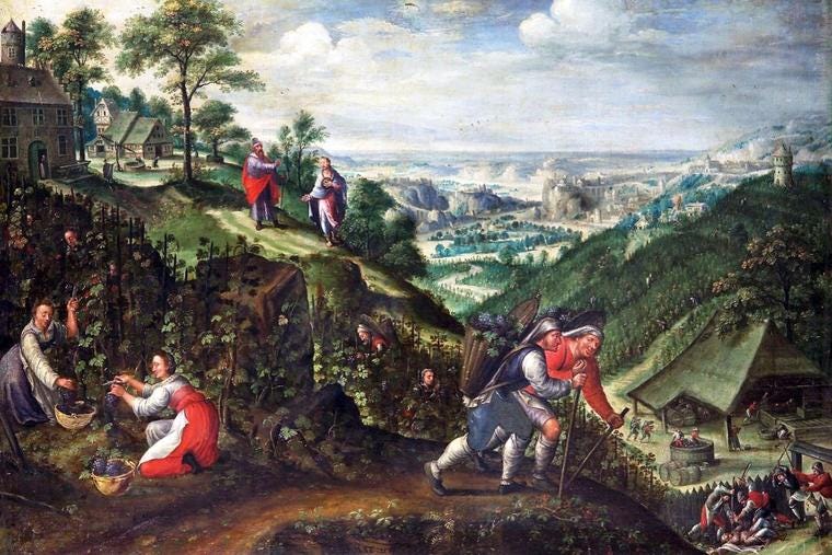 Marten van Valkenborch, “Parable of the Wicked Husbandmen,” ca. 1680-1690 Marten van Valkenborch, “Parable of the Wicked Husbandmen,” ca. 1680-1690