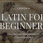 Latin For Beginners — Lesson 04