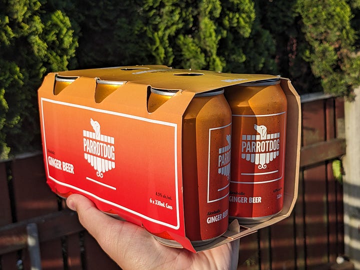 Parrotdog's Alcoholic Ginger Beer