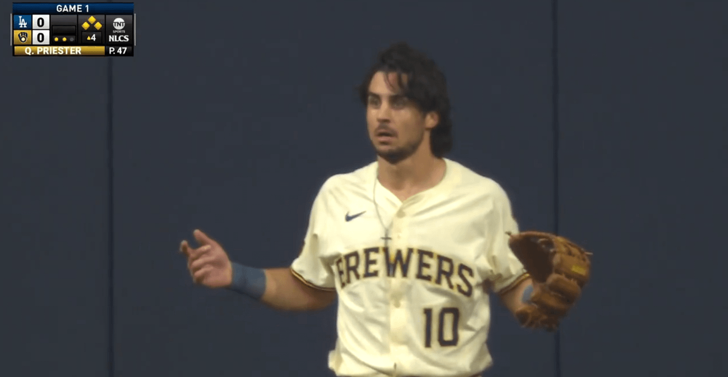 The Brewers turned a Dodgers grand slam into a double play in one wild NLCS  sequence | SB Nation