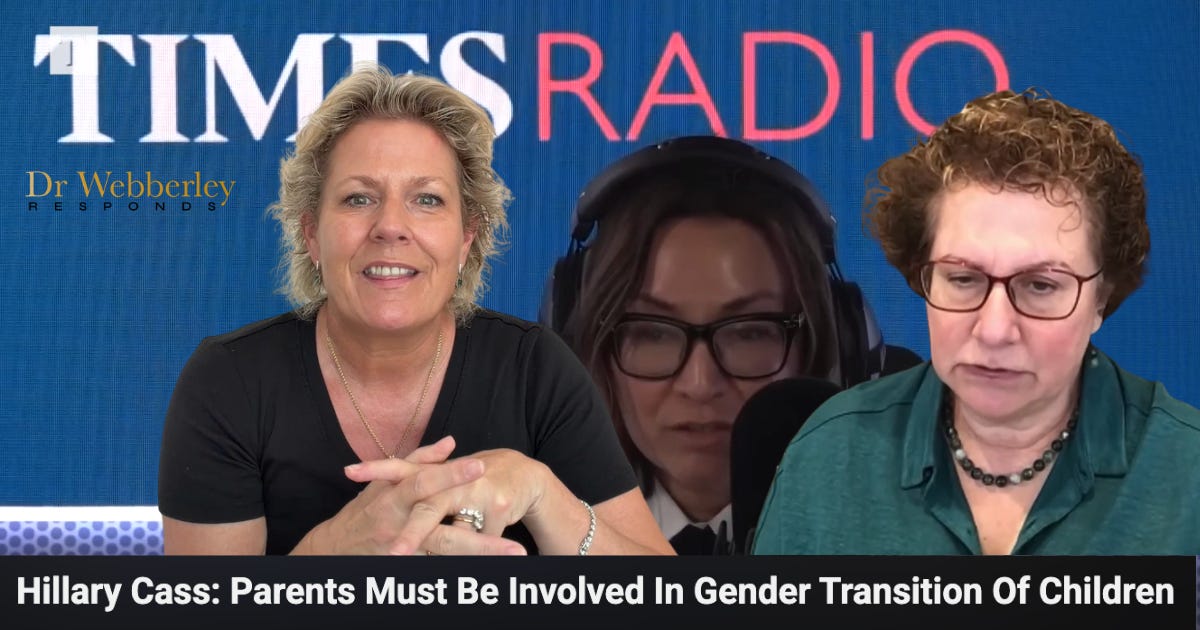 What I would have said about trans children and puberty blockers