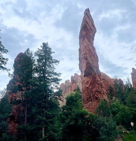 My photos of the amazing rock formations on the grounds. They are absolutely stunning!