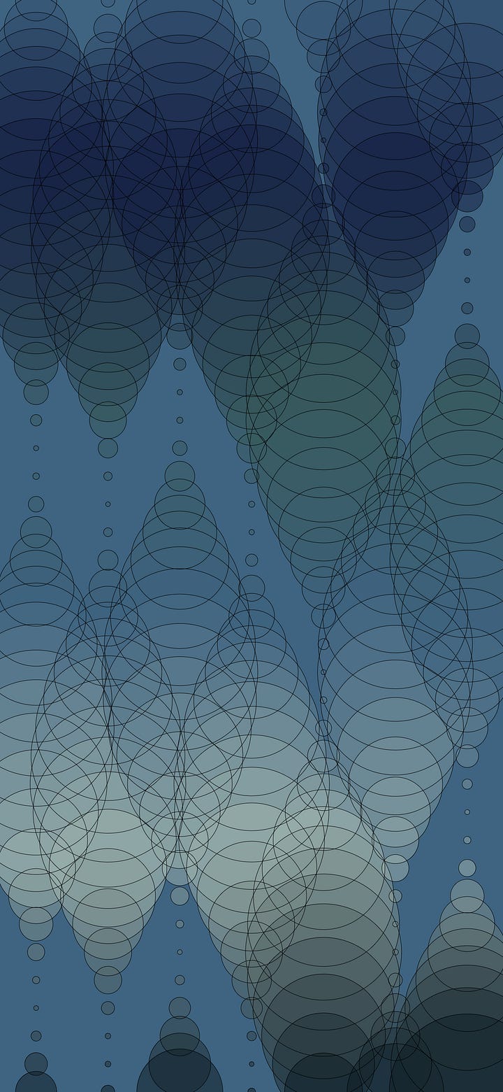 Pretty blue wallpapers made with rgbDesigner