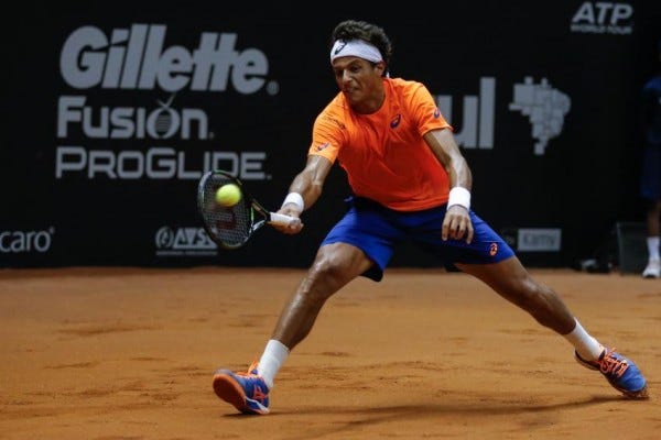Luca Vanni vs Joao Souza brasil atp tennis open 2015 images Luca Vanni vs Joao Souza brasil atp tennis open 2015 images