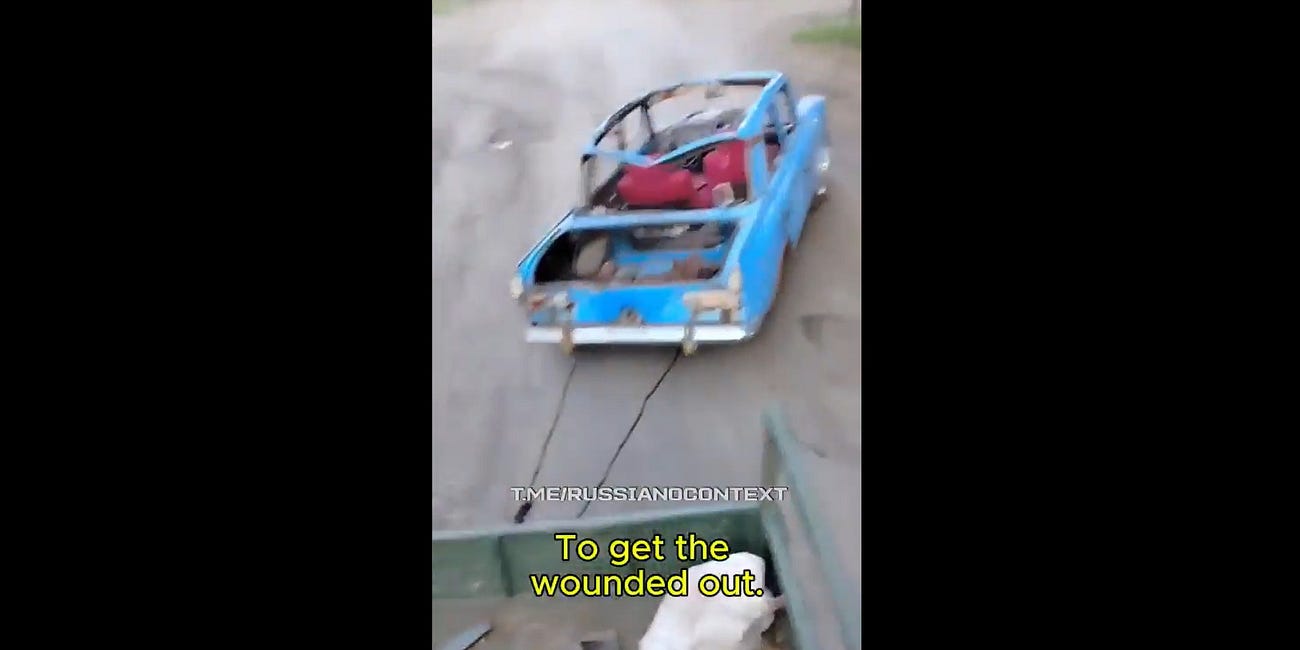The Russians Have Lost So Many Compact Cars in Ukraine That They're Now Building New Cars From the Wreckage