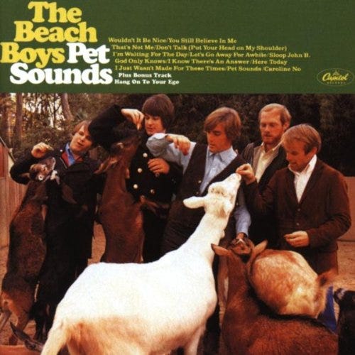 PET SOUNDS The Beach Boys Brian Wilson 盤 Pet Sounds by The Beach Boys - Bradley J. Birzer's Substack